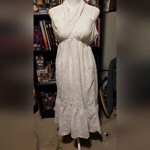Lush White Dress Size L